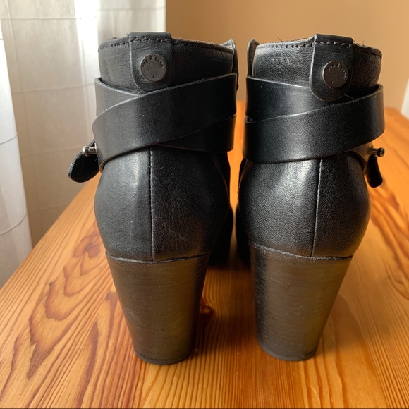 Rag & Bone Black Harrow Boots - Picture 3 of 12